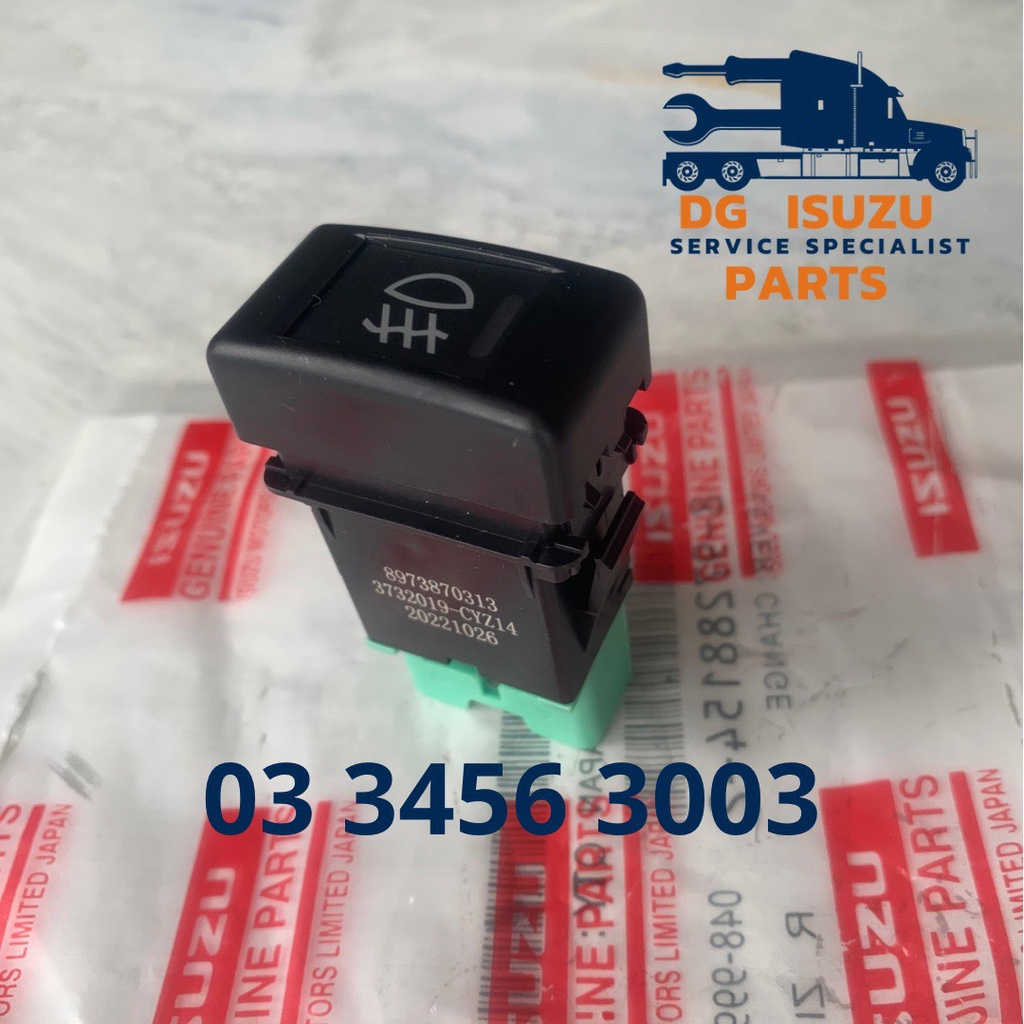 Công tắc đèn gầm chính hãng isuzu đầu vuông