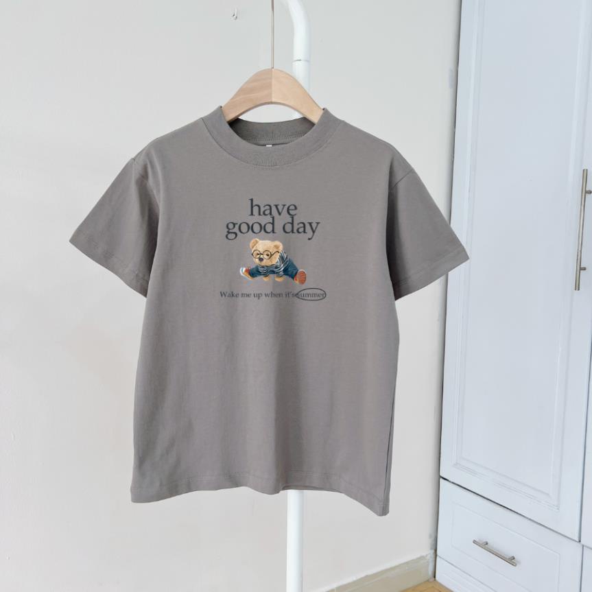 Áo Thun Nữ Baby Tee MIMIU Have Good day form slim nhỏ có size chất vải Cotton 100%