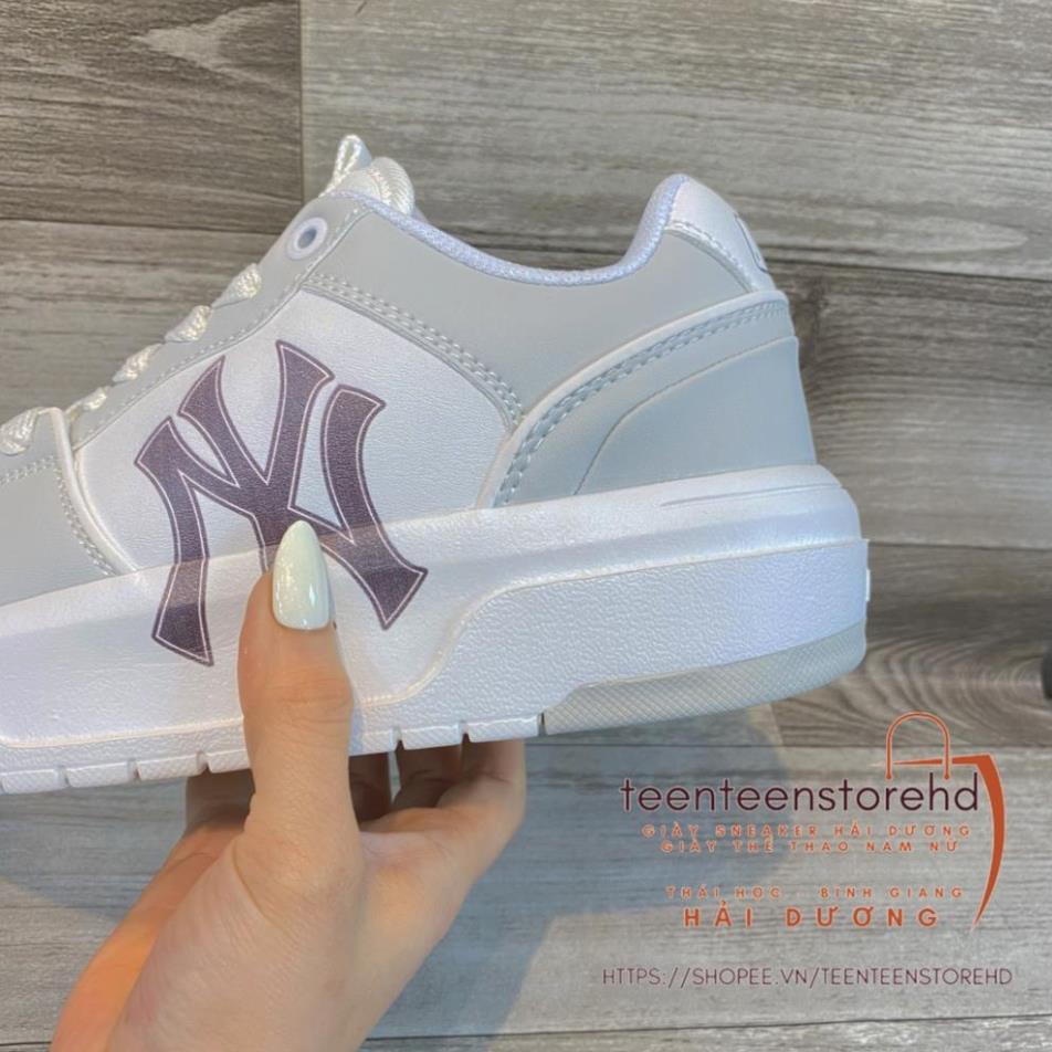 Giày thể thao mlb chunky liner new york, giày mlb ny xám trắng liner. giày s11 size 36-43