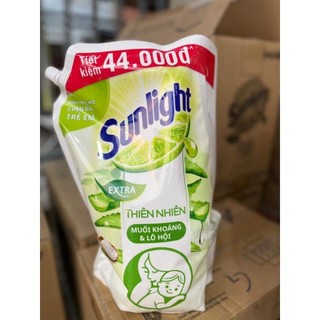 Nước rữa chén sunlight túi 3.6kg (Màu vàng)