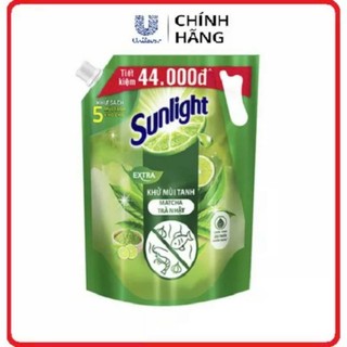 Nước rữa chén sunlight túi 3.6kg (Màu vàng)
