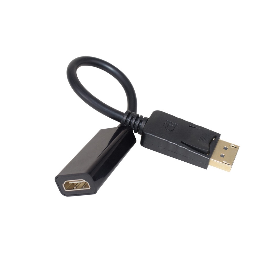 Dây DisplayPort to HDMI 1m8 4k, DP to HDMI 1m8 FHD, Cáp DisplayPort  to HDMI