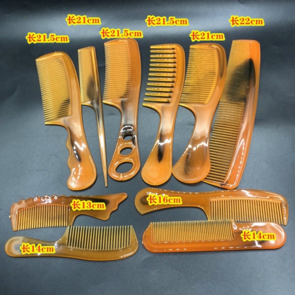 Set 10 Lược Răng Thưa Lược Răng Nhỏ Mẫu Mới 2023 - Lược chải tóc cắt tóc tiện lợi