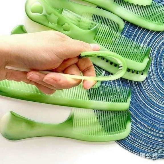 Set 10 Lược Răng Thưa Lược Răng Nhỏ Mẫu Mới 2023 - Lược chải tóc cắt tóc tiện lợi