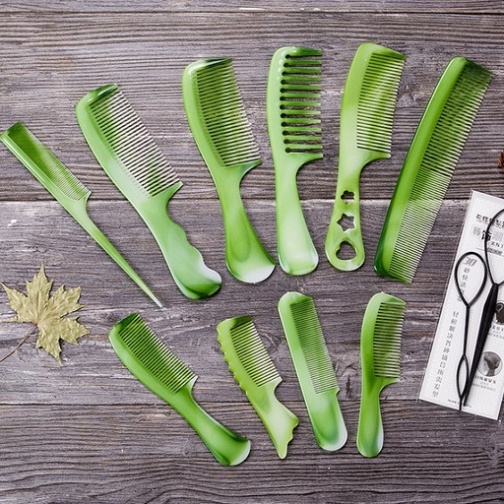 Set 10 Lược Răng Thưa Lược Răng Nhỏ Mẫu Mới 2023 - Lược chải tóc cắt tóc tiện lợi