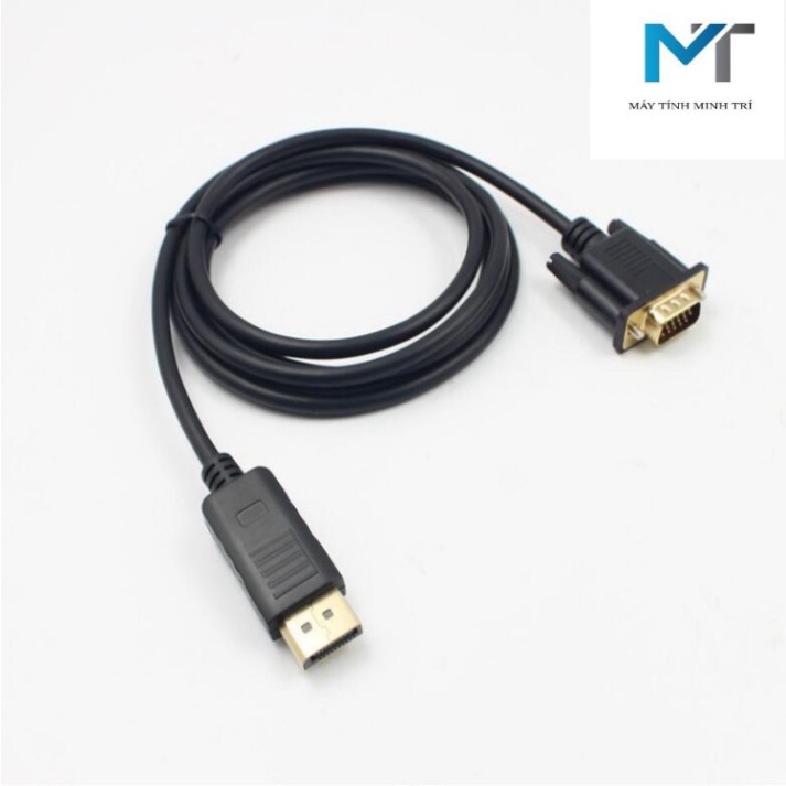 Dây DisplayPort to VGA 1m8, Cáp DispalyPort to VGA