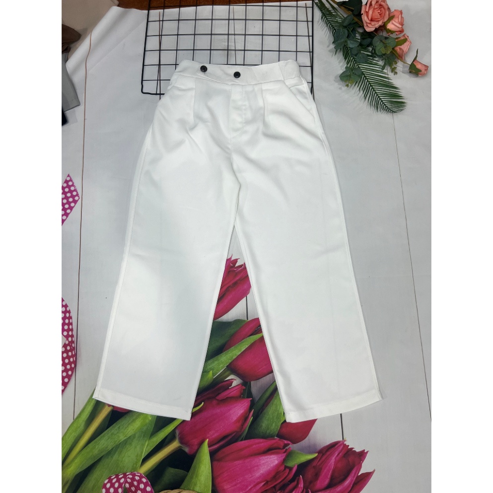 Quần ống rộng dáng thon dài, dáng cao chất tuyết mưa trẻ trung TH