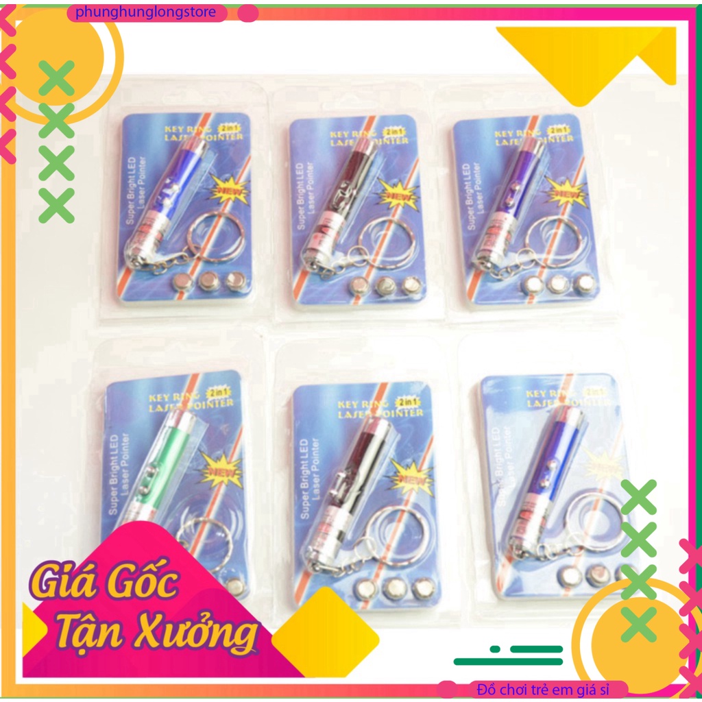 Đèn Laser  LED phát sáng đồ giải trí cho mèo kèm pin giá siêu rẻ