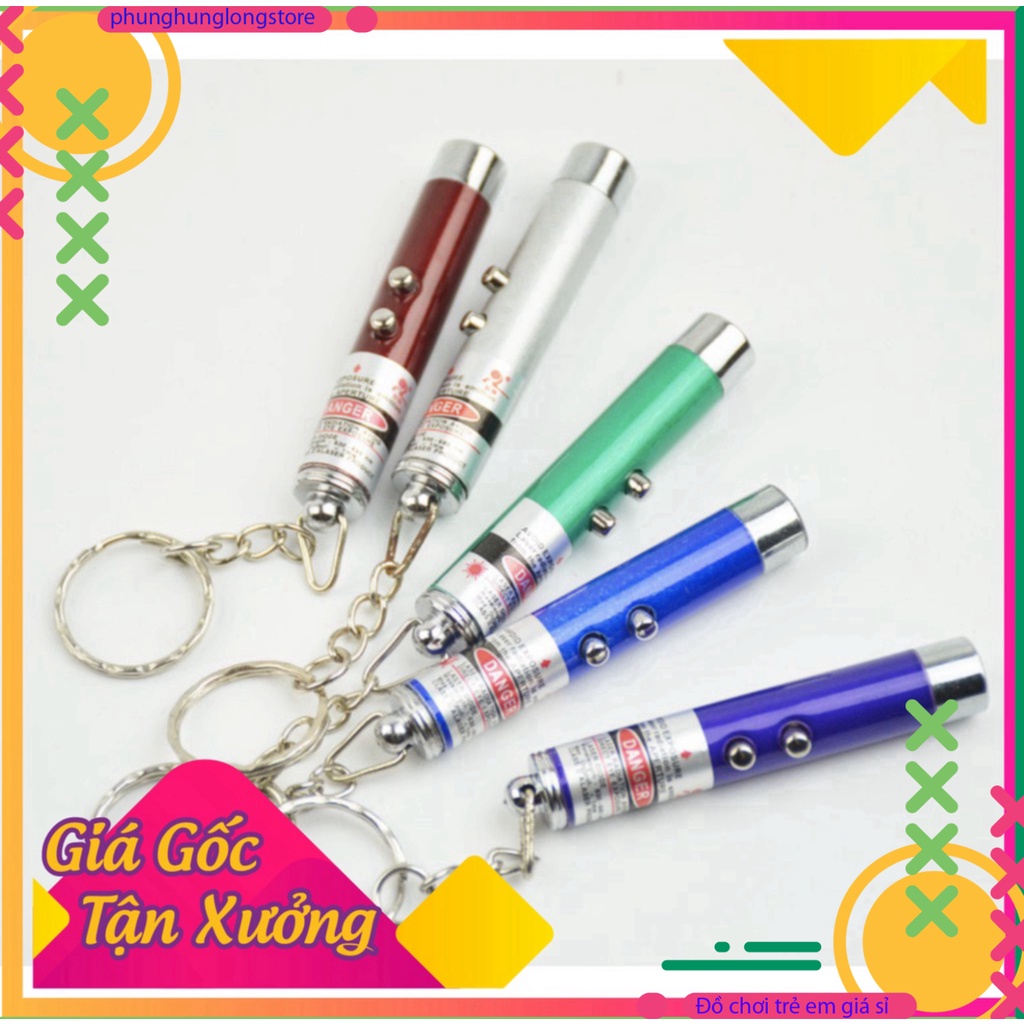 Đèn Laser  LED phát sáng đồ giải trí cho mèo kèm pin giá siêu rẻ