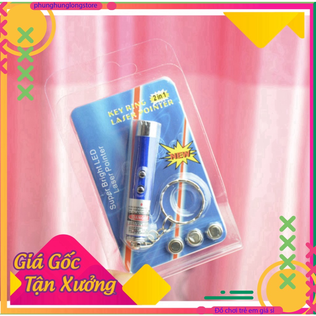 Đèn Laser  LED phát sáng đồ giải trí cho mèo kèm pin giá siêu rẻ