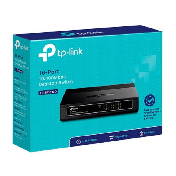 Hub 16 Port Tp Link - Tp-Link Tl-Sf1016d Chính Hãng