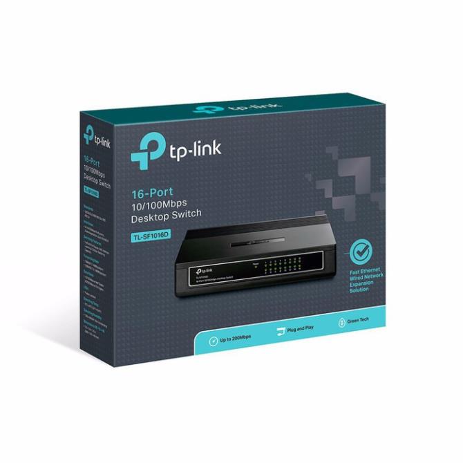 Hub 16 Port Tp Link - Tp-Link Tl-Sf1016d Chính Hãng