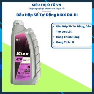 Dầu Hộp Số Tự Động (Dầu Trợ Lực Lái) Kixx ATF DX III (Thùng 1L*12)- Sieuthioto