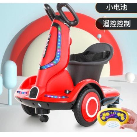 Xe máy xoay 360 cho trẻ em kèm điều khiển xe xoay 360 cho bé thăng bằng có đai an toàn có đèn nhạc