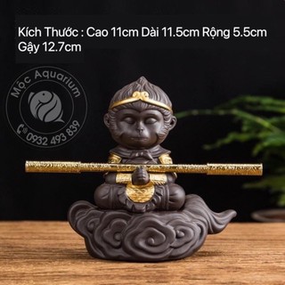 Tương tôn ngộ không cưỡi mây chắp tay - xòe tay