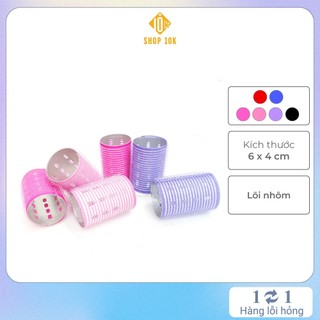 Lô uốn tóc mái SHOP10K, Cuốn mái mưa tự dính,  tóc xoăn lõi nhôm - SP005257