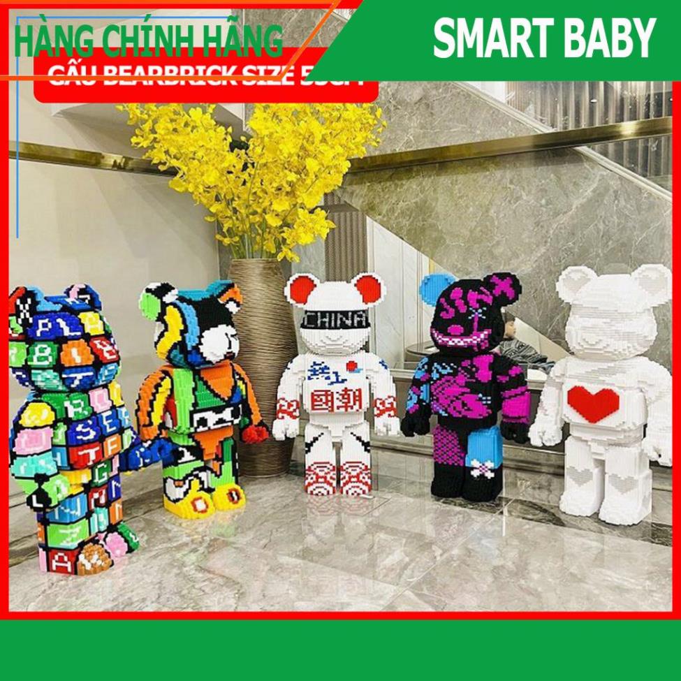 55 Mẫu Đồ Chơi Xếp Hình Lắp Ghép Bear Brick 35 45 55Cm Và Các Nhân Vật Hoạt Hình