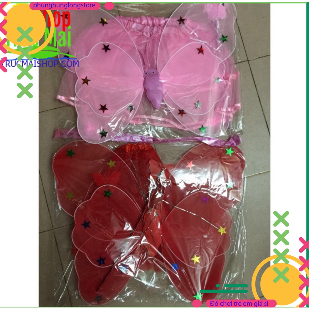 Cánh tiên kèm váy cho bé