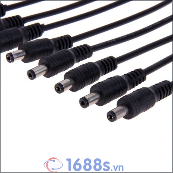 Dây nguồn, jack nguồn, đầu nối DC 12V - 5.5*2.1mm  - 1688s.vn