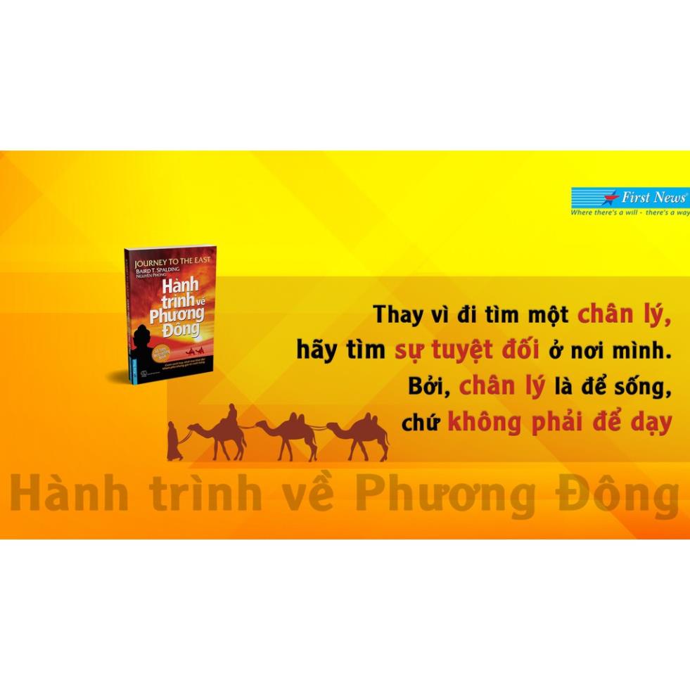 Sách - Hành Trình Về Phương Đông (Khổ Nhỏ) - Nguyên Phong - First News