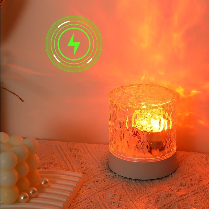 Đèn Gợn Sóng UStyle R1 Chiếu Galaxy Chuyển Động Hình Gợn Sóng Nước Trang Trí, Decor Phòng Ngủ, Phòng Khách CAM DECOR