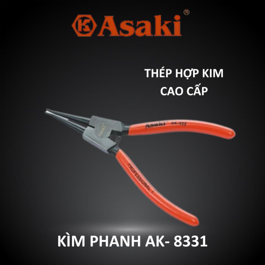Kìm tháo phanh thẳng cao cấp 7"-13"  Asaki AK-8328, AK-8330, AK-8331, AK-8342, AK-8344, AK-8345, AK-7020