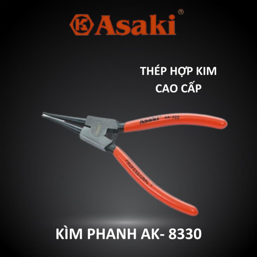 Kìm tháo phanh thẳng cao cấp 7"-13"  Asaki AK-8328, AK-8330, AK-8331, AK-8342, AK-8344, AK-8345, AK-7020