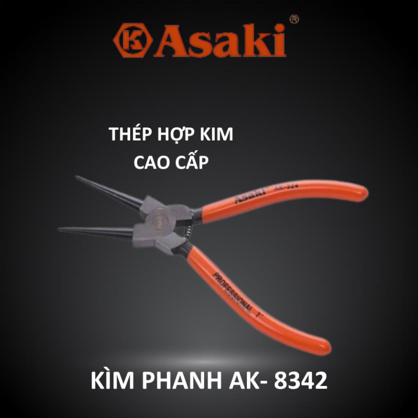Kìm tháo phanh thẳng cao cấp 7"-13"  Asaki AK-8328, AK-8330, AK-8331, AK-8342, AK-8344, AK-8345, AK-7020