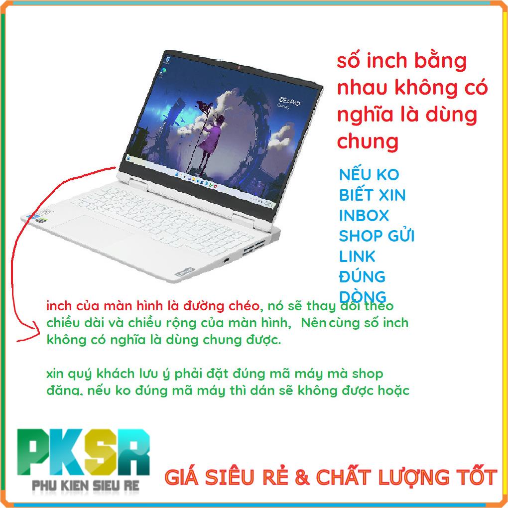 Dán màn hình cường lực laptop Asus ROG Zephyrus M16  Gu603 / M16  Gu604 nano dẻo siêu mỏng trong suốt, nhám