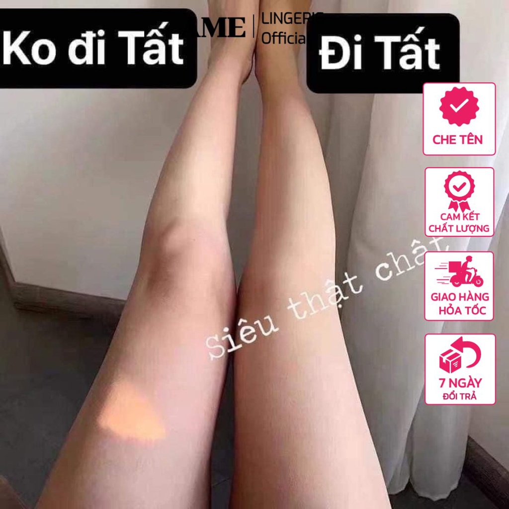 Quần tất tàng hình siêu mỏng, mịn dai, co giãn, che khuyết điểm Ame