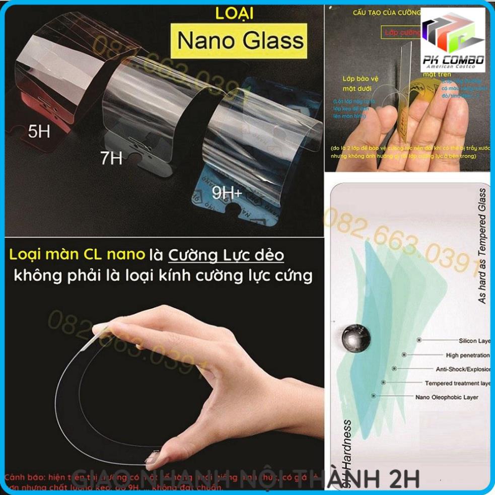 Dán màn hình cường lực laptop Asus ROG Zephyrus M16  Gu603 / M16  Gu604 nano dẻo siêu mỏng trong suốt, nhám