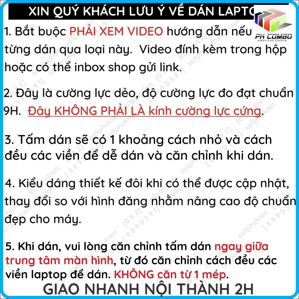 Dán màn hình cường lực laptop Asus ROG Zephyrus M16  Gu603 / M16  Gu604 nano dẻo siêu mỏng trong suốt, nhám