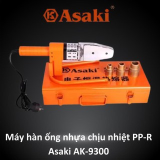 Máy hàn ống nhựa chịu nhiệt chất lượng japan siêu bền 20-110mm asaki chính hãng ak-9300-9301-9302
