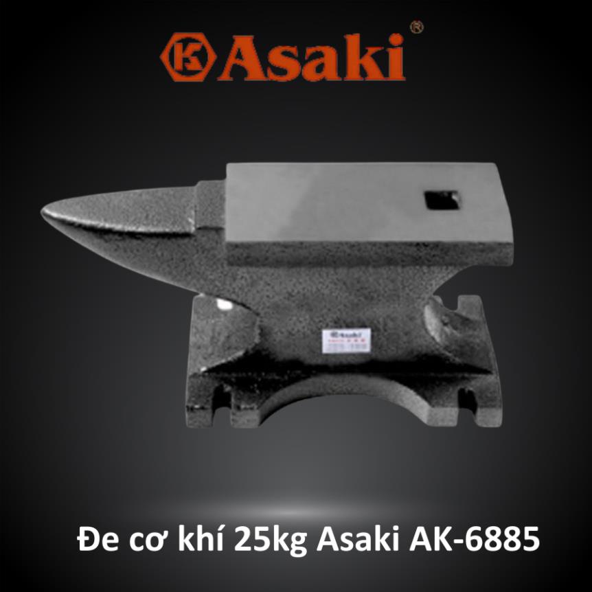 Đe cơ khí CHẤT LƯỢNG JAPAN SIÊU BỀN 11-15-25kg Asaki CHÍNH HÃNG AK-6883-6884-6885