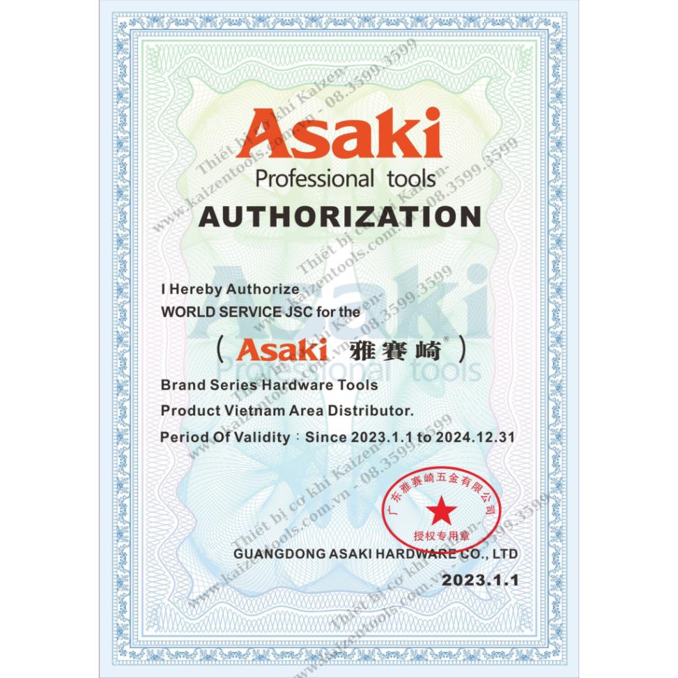 Đe cơ khí CHẤT LƯỢNG JAPAN SIÊU BỀN 11-15-25kg Asaki CHÍNH HÃNG AK-6883-6884-6885