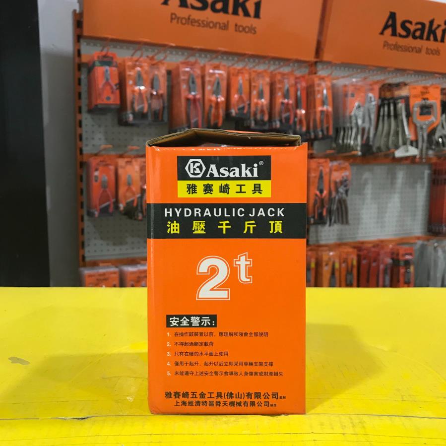 Kích thủy lực CHẤT LƯỢNG JAPAN SIÊU BỀN 2-4-5-8-10-12-16T  Asaki CHÍNH HÃNG AK-0001-0002-0003-0004-0005-0006-0007