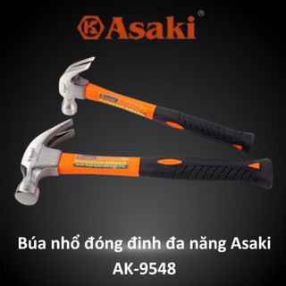 Búa nhổ đóng đinh đa năng chính hãng, tiêu chuẩn Nhật Bản Asaki AK-9548