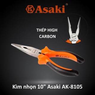 Kìm nhọn 6"-8"-8.5"-9" asaki ak-8105,ak-8134,ak-8093,ak-8107,ak-8095,ak-8131