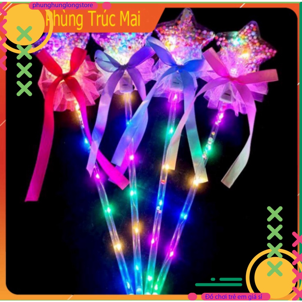 Đồ chơi gậy phép màu chiếu sáng cho bé