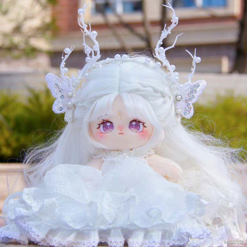 Chính hãng 20 cm trang phục búp bê cotton cổ trang cho quần áo trẻ em có thể thay đổi thành búp bê đồ chơi sang trọng ch