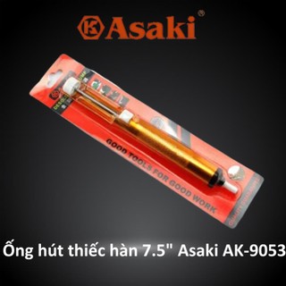 Ống hút thiếc hàn 7.5" chính hãng tiêu chuẩn Japan Asaki AK-9053