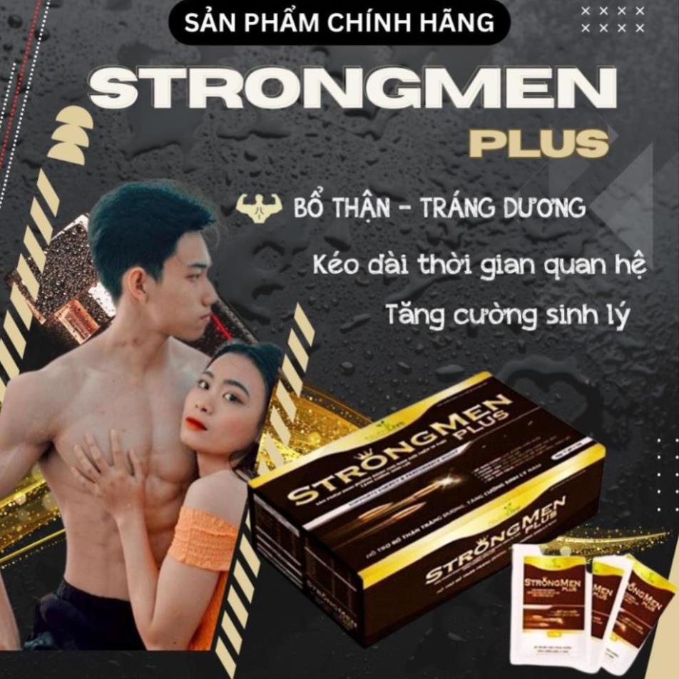 Tăng Cường Sinh Lý Nam STRONG MEN PLUS, Kéo Dài Thời Gian Quan Hệ , Hết Xuất Tinh Sớm,  Yếu Sinh Lý, Tăng Cường Sinh Lực