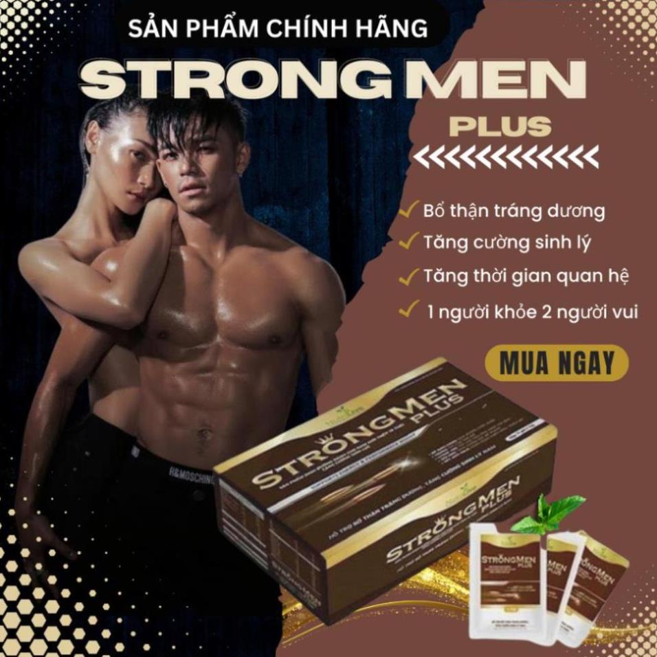 Cải Thiện Sinh Lý Nam STRONG MEN PLUS, Kéo Dài Thời Gian Quan Hệ ,Chống Xuất Tinh Sớm , Rối Loạn Cương Dương