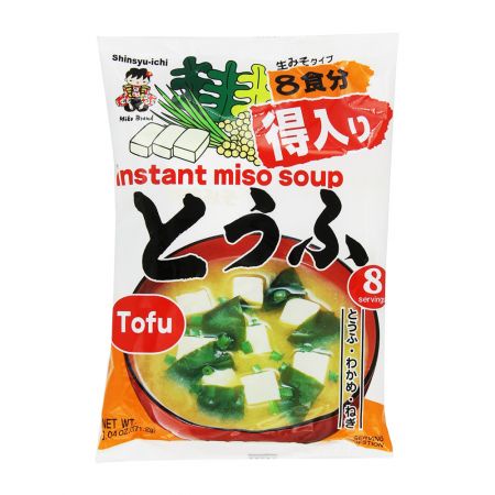 Súp Miso Ăn Liền, Instant Miso Soup with Tofu, 8 Gói, 5.33 oz  - MIKO