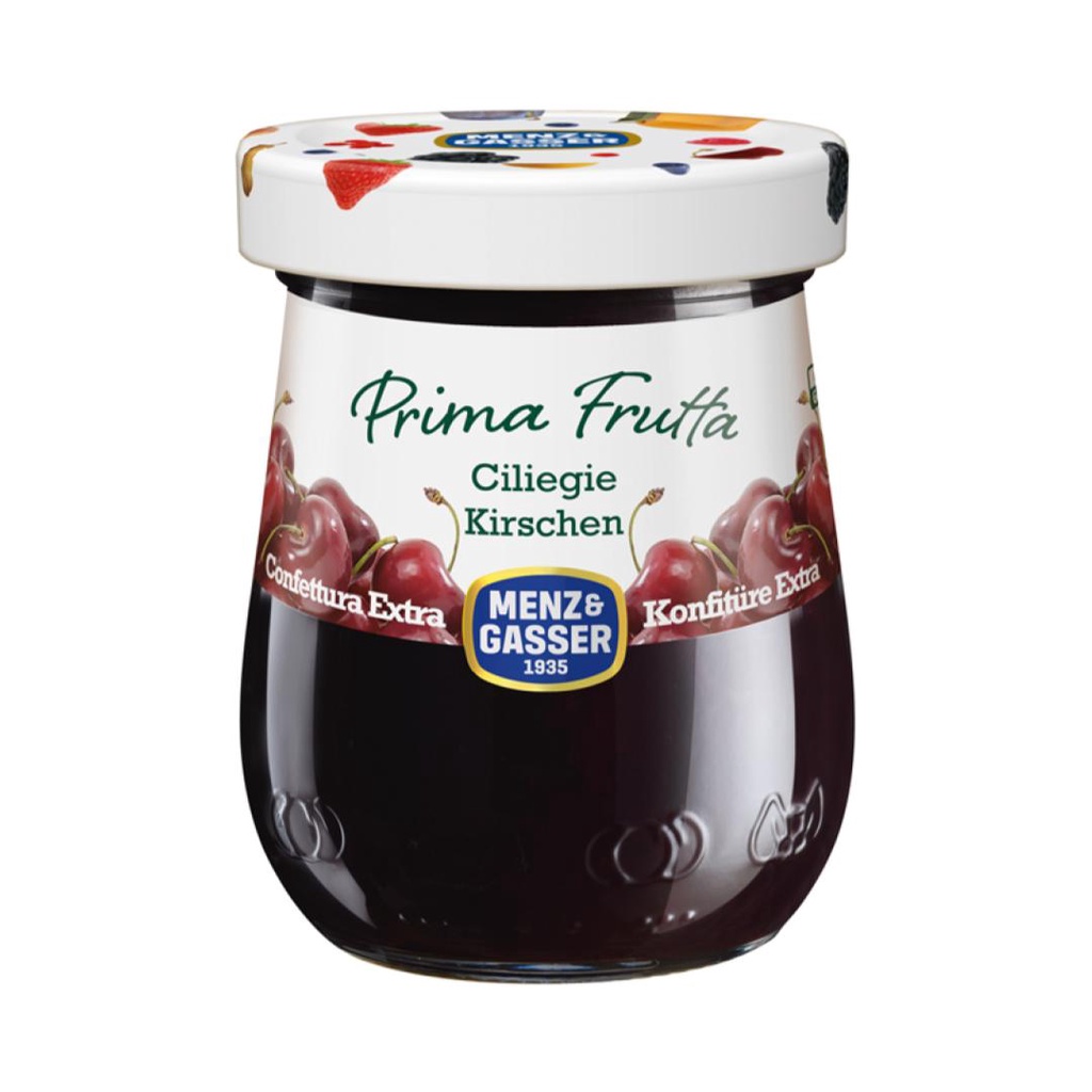 Mứt Anh Đào, Prima Frutta, Cherry Jam (340g) - MENZ & GASSER