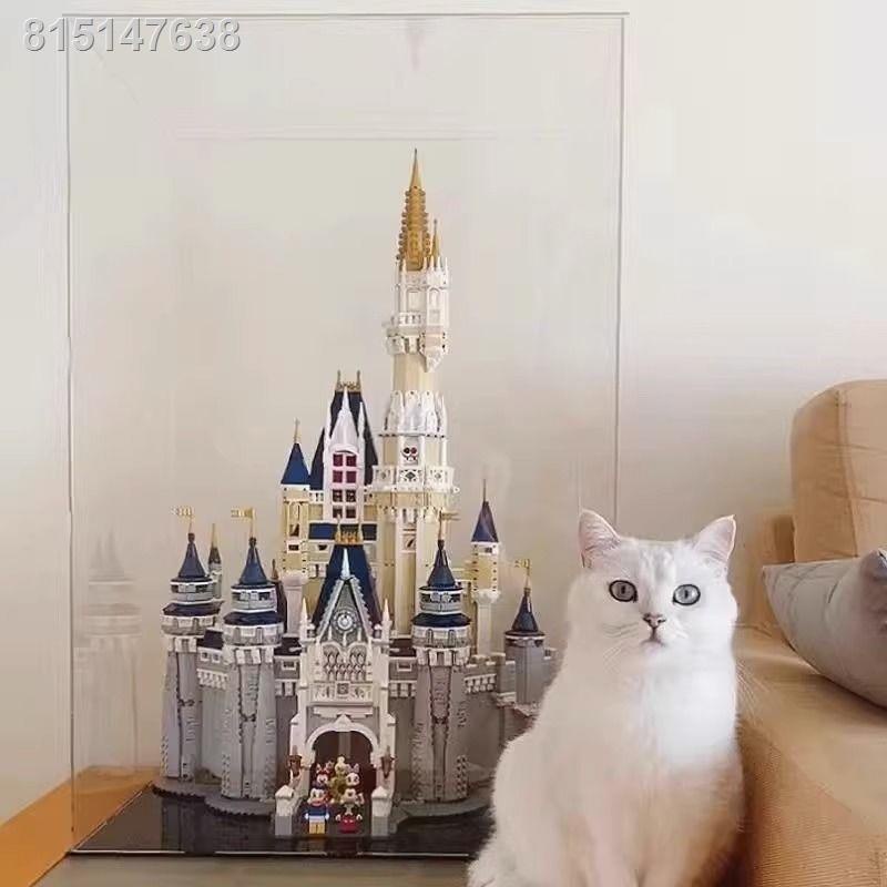 🎡hàng giao ngay🎡☜ஐ₪Tương thích với LEGO Micro Particles Khối xây dựng lâu đài Sakura Disney Đồ chơi lắp ráp sê-ri độ k