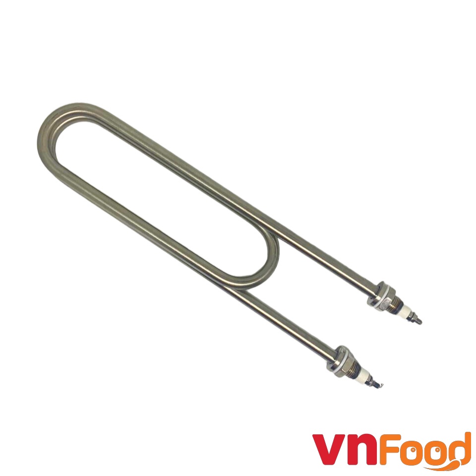 Thanh nhiệt tủ cơm, điện trở U Kép 4Kw, Thanh Nhiệt Kép Inox 304 - Thanh Nhiệt Tủ Cơm