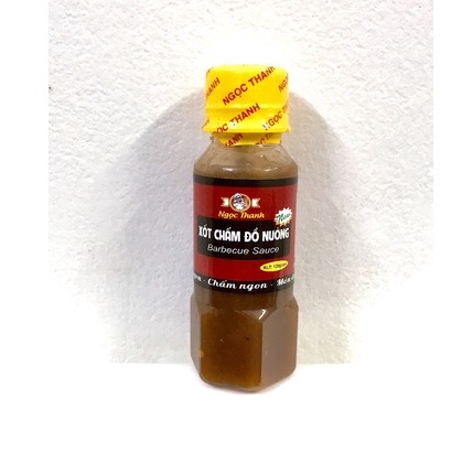Xốt Chấm Đồ Nướng BBQ Ngọc Thanh Lọ 120g - Nước Sốt Chấm Thịt Nướng Pha Sẵn, Gia Vị Thơm Ngon Chuẩn Vị