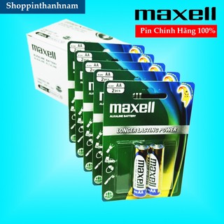Hộp 20 viên pin aa / pin aaa maxell alkaline 1,5v chính hãng