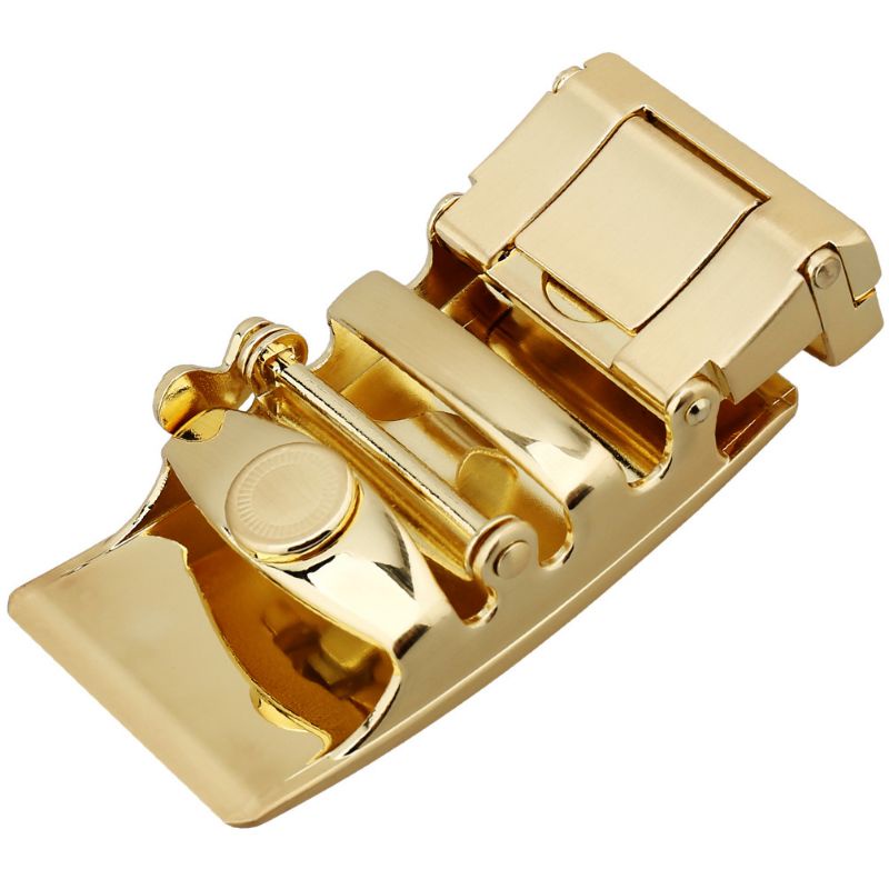 "KHOÁ ĐỒNG ĐÚC 100%" => MẶT THẮT LƯNG NAM MẪU TRƠN TL03 , KHOÁ TỰ ĐỘNG, DÀNH CHO DÂY 3,4 -3.6CM
